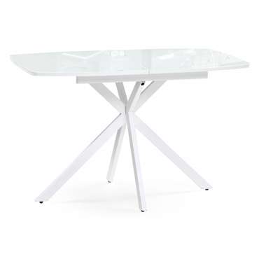 Раздвижной обеденный стол Тамаса 120х70 белого цвета