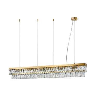 Люстра подвесная Magnitudo золотого цвета