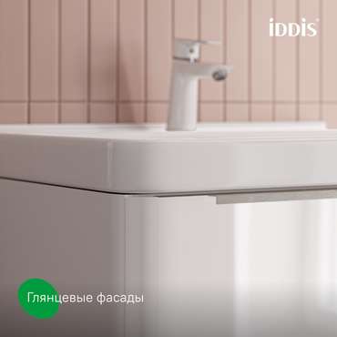 Тумба с умывальником, подвесная, 100 см, белый, Cloud X, IDDIS, CLX10W0i95K подходит умыв. 0171000i28