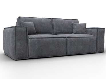 Диван-кровать Лига-081 серого цвета