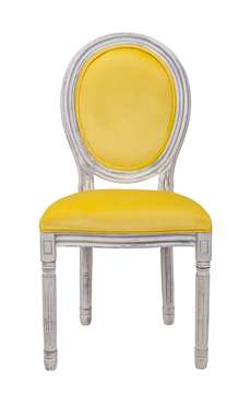 Интерьерный стул Volker yellow желтого цвета