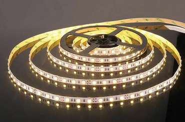 Светодиодная лента 12В 14.4Вт/м 60 Led/м 3300К IP20