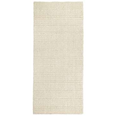 Ковер из шерсти Panaji из коллекции Ethnic 70x160 бежевого цвета
