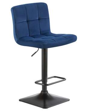 Барный стул Dominic синего цвета