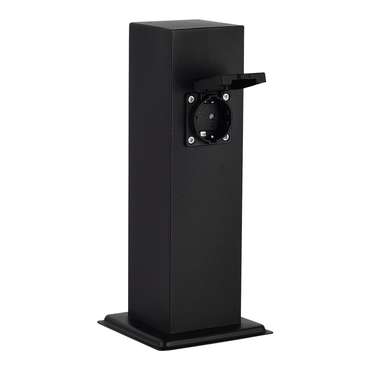 Столб уличный 2 розетки ST-Luce черный 3500W SOCKET
