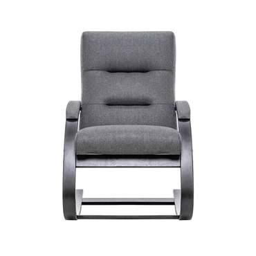 Кресло-качалка Милано серого цвета