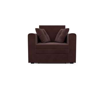 Кресло-кровать Санта темно-коричневого цвета