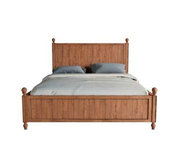 Кровать Palermo natural коричневого цвета 160х200
