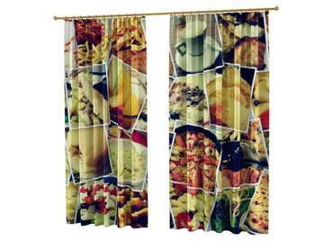 Дизайнерские фотошторы: Кулинарные изыски