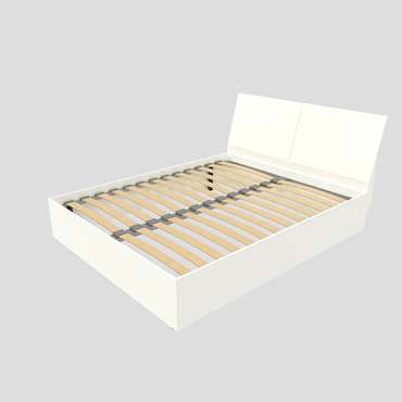 Кровать Рассвет 180х200 белого цвета без подъемного механизма