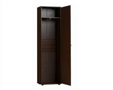 Шкаф для одежды и белья правый Sherlock темно-коричневого цвета