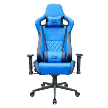 Игровое компьютерное кресло Maroon голубого цвета