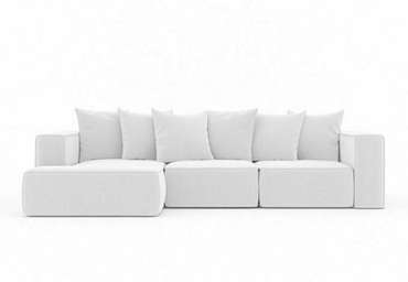 Угловой диван-кровать Норман 293 светло-серого цвета