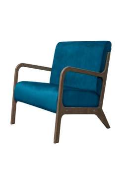 Кресло Mody синего цвета