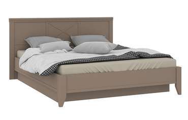 Кровать с подъемным механизмом Кантри 140х200 бежевого цвета