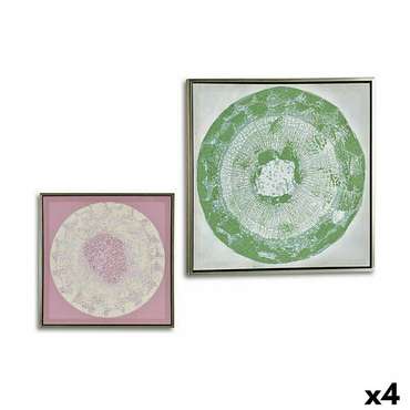 Полотно Абстракция 52,5 x 2,8 x 52,5 cm (4 штук)