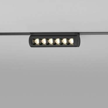 Трековый светильник Alter Slim Magnetic 6W 4200K черного цвета