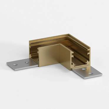 Brass Line Коннектор угловой для накладного шинопровода латунь 85224/00 Line Magnetic