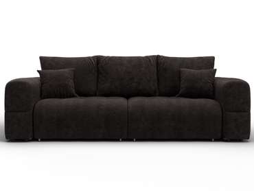 Диван-кровать Лига-110 темно-коричневого цвета 