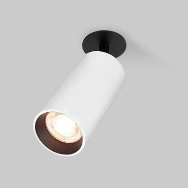 Встраиваемый светодиодный светильник Diffe 2 бело-черного цвета