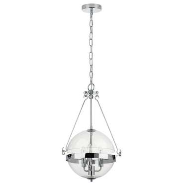 Подвесной светильник Modena из металла и стекла 