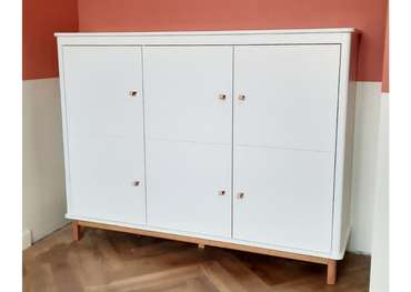 Детский шкаф Classic белого цвета