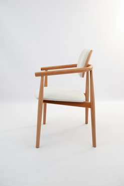 Стул Сервантос бежево-белого цвета