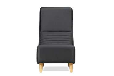 Кресло Овале черного цвета