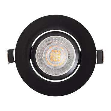 Встраиваемый светильник DK3020-BK (пластик, цвет черный)