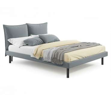 Кровать Fly 160х200 серого цвета