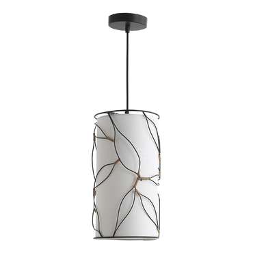 Светильник подвесной ST-Luce Черный/Бежевый E27 1*60W ROOT