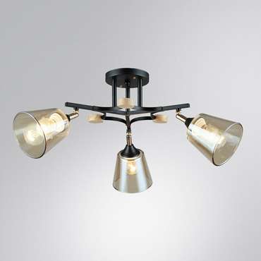 Потолочная люстра Arte Lamp GLASSY A5078PL-3BK