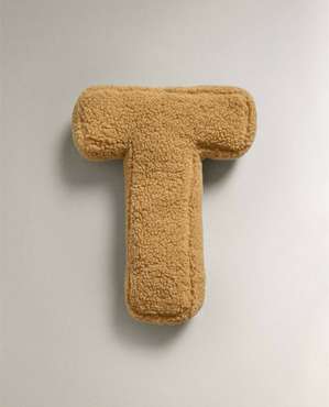 Детская подушка Letter t