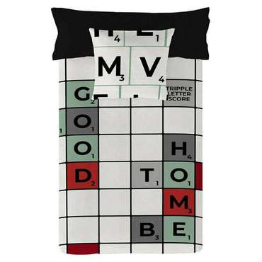Пододеяльник Naturals Scrabble 180/190 кровать 260 x 220 см