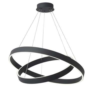 Подвесная люстра TRON SP123W LED BLACK (металл, цвет черный)