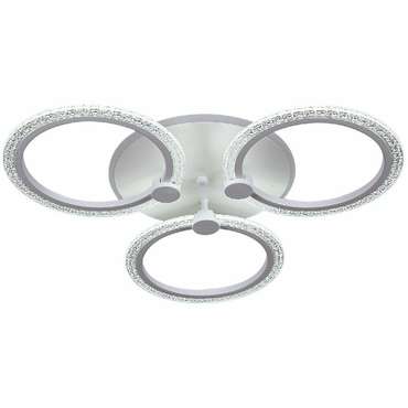 Потолочная люстра 20316-0.3-3+1 WT 76W (акрил, цвет прозрачный)