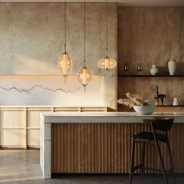 Люстра Loft It Helix 10421/C Amber