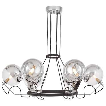 Подвесной светильник Lumina Deco LDP 9110-6 BK+CHR