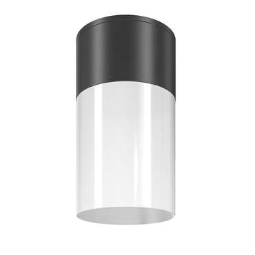 Потолочный светильник Outdoor черно-белого цвета
