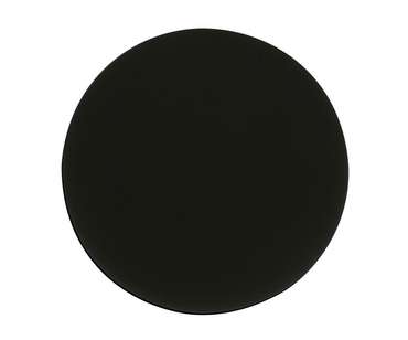 Настенный светодиодный светильник Затмение черного цвета