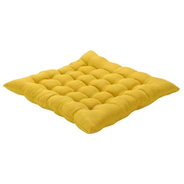 Подушка на стул Essential горчичного цвета