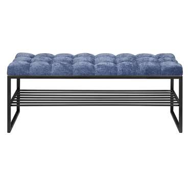 Банкетка Ruby синего цвета