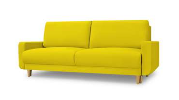 Диван-кровать Севилья желтого цвета