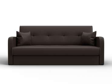 Диван-книжка Надежда коричневого цвета (экокожа)