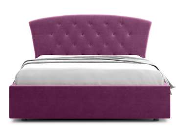 Кровать Premo 160х200 пурпурного цвета с подъемным механизмом 