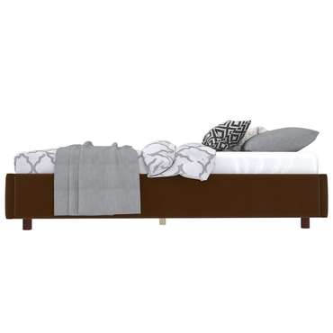 Кровать SleepBox 180x200 темно-коричневого цвета