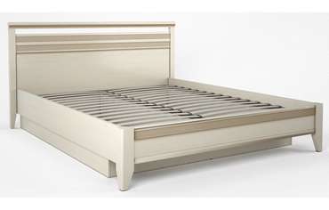 Кровать с подъемным механизмом Адажио 180х200 бежевого цвета