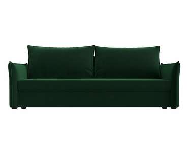Диван-кровать Лига 004 темно-зеленого цвета