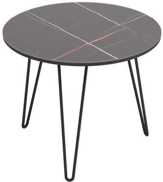 Кофейный стол РИД Glass 430 черного цвета