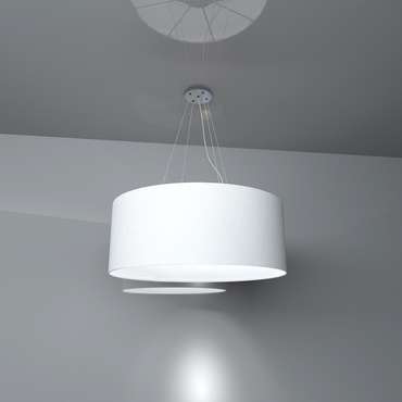 Подвесная люстра LIGHT TEXTURE С АБАЖУРОМ ИЗ ЭКОКОЖИ